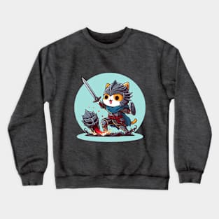 Lil Fox Warrior Crewneck Sweatshirt